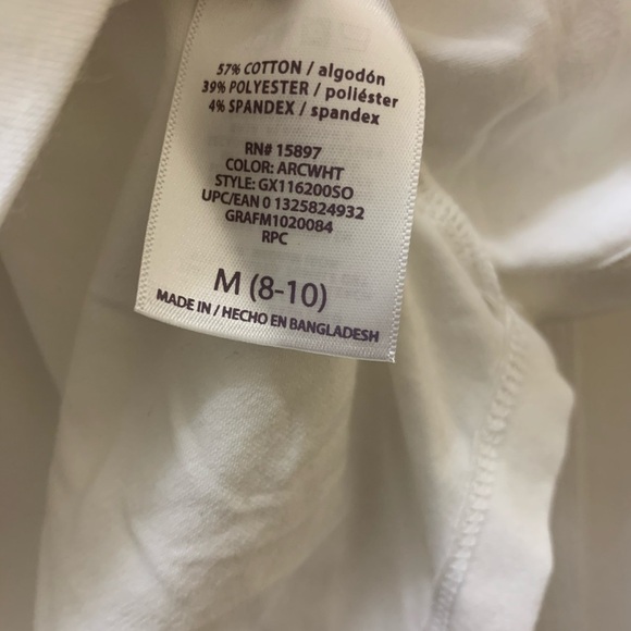 {3/$30} Great expectations maternity tee. Size M - Picture 4 of 4